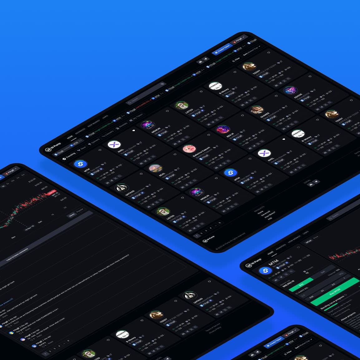 WPump — meme token launchpad on Solana