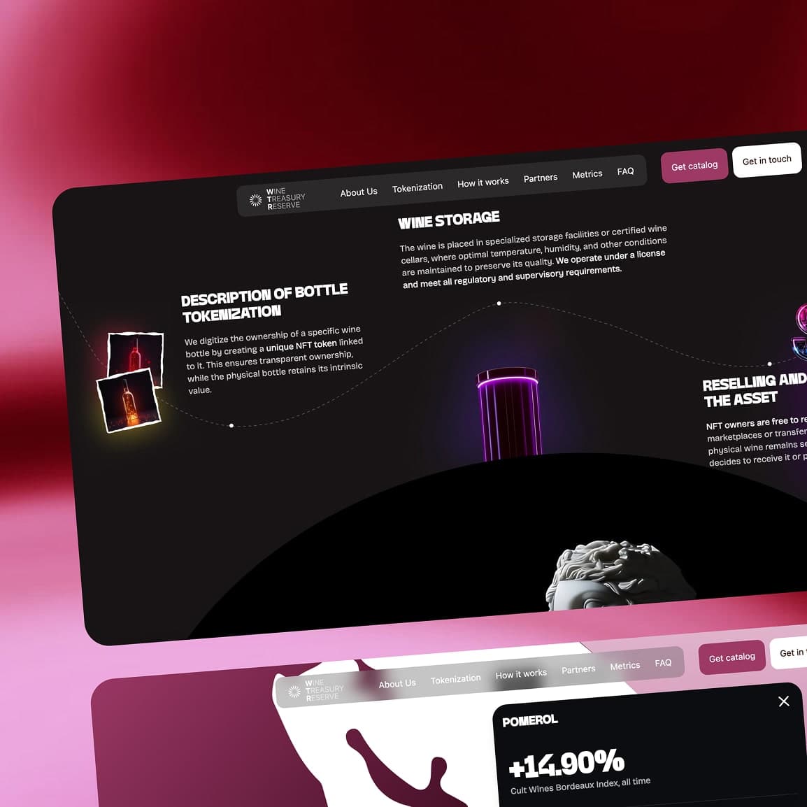 WTR — tokenized wine marketplace
